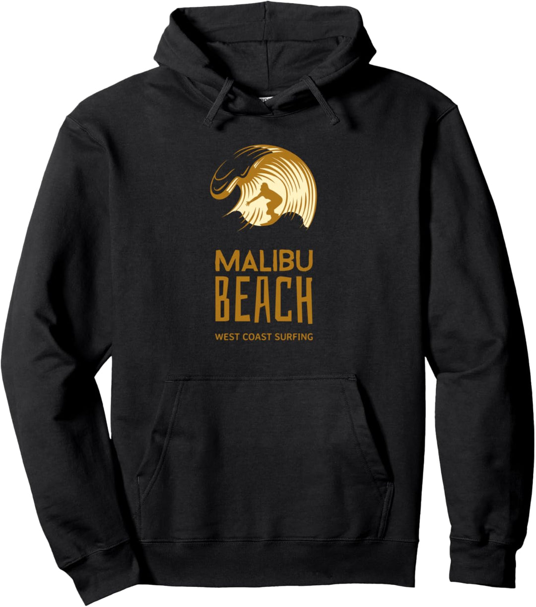 Cooles Malibu Beach West Coast Surfing California Pullover Hoodie