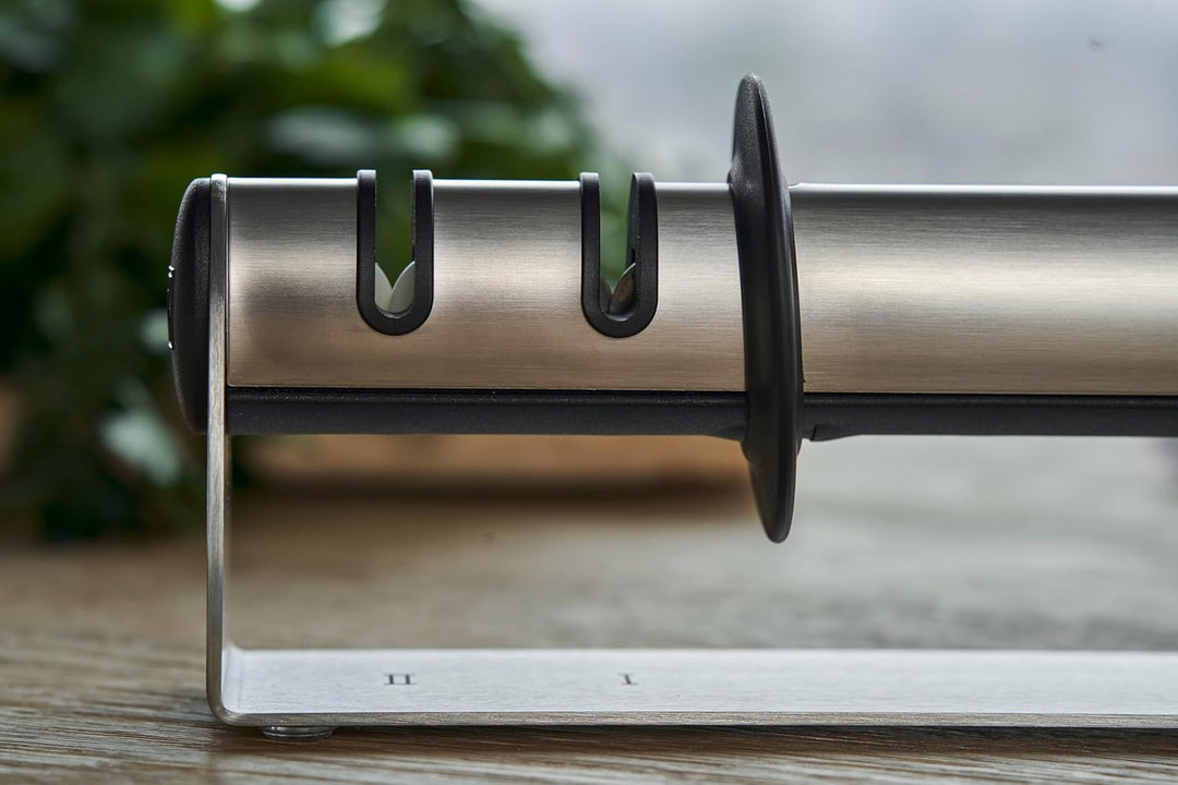 ZWILLING TWIN Sharp Messerschärfer, 20 x 5 x 5 cm, Edelstahl, Silber