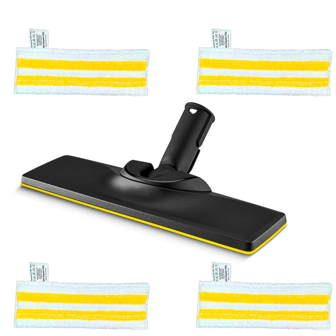5 Stück Bodendüsen Set für Kärcher EasyFix Dampfreiniger SC 2, SC 3, SC 4, SC 5, Ersatz Bodendüse in