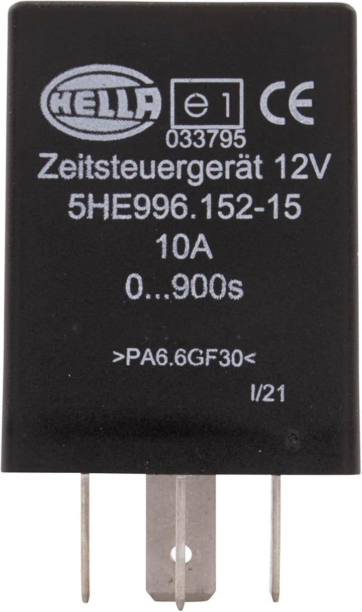 HELLA - Zeitrelais - 12V - Anschlussanzahl: 5 - Wechsler - 5HE 996 152-151