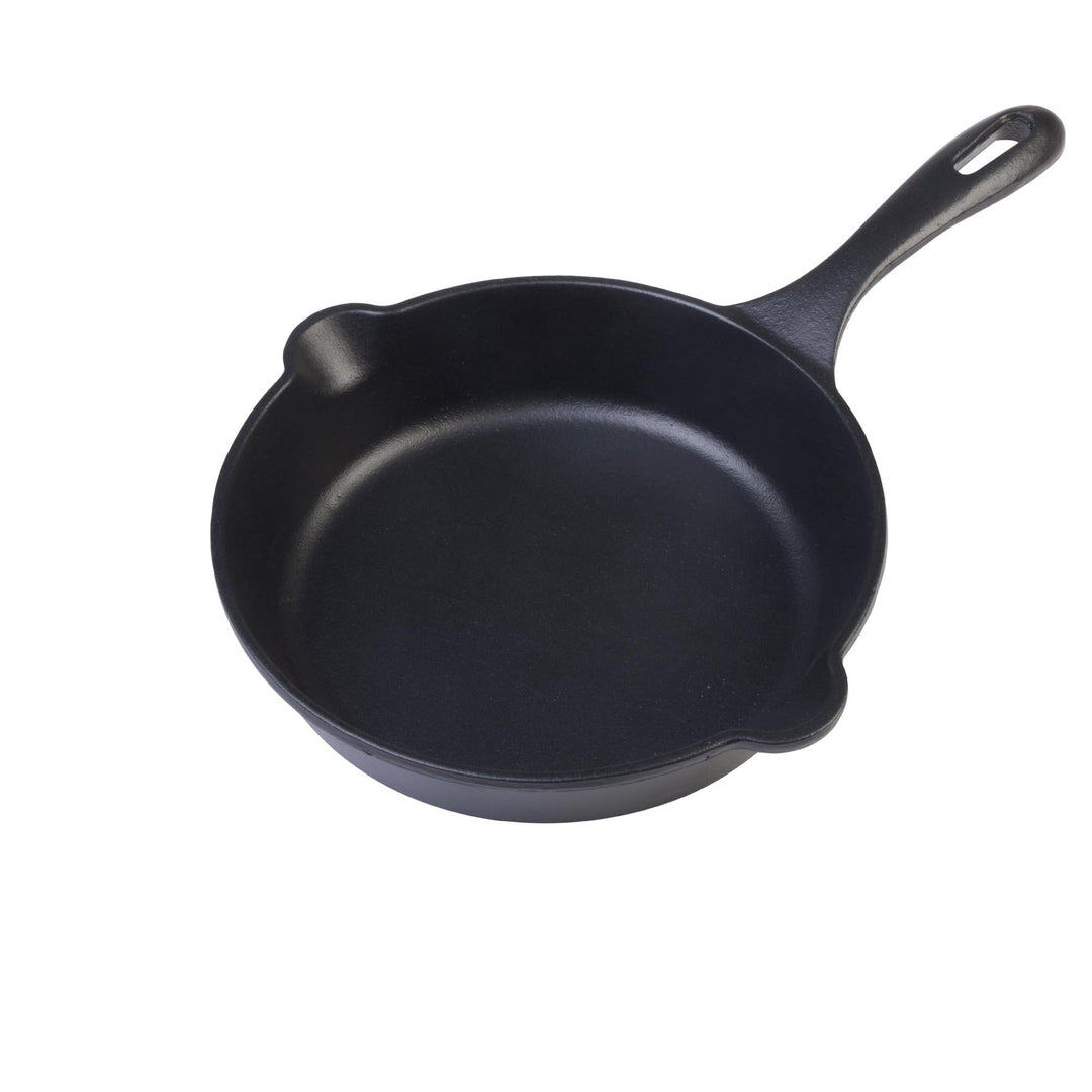 VICTORIA Bratpfanne Emaillierte Gusseisenpfanne Induction 16,5cm Bratpfanne Geeignet für Feuer, Gril