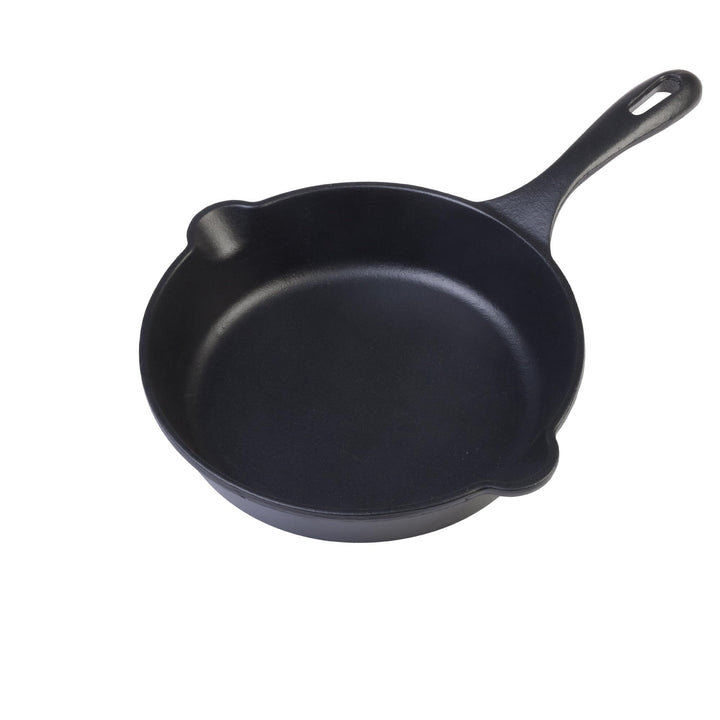 VICTORIA Bratpfanne Emaillierte Gusseisenpfanne Induction 16,5cm Bratpfanne Geeignet für Feuer, Gril