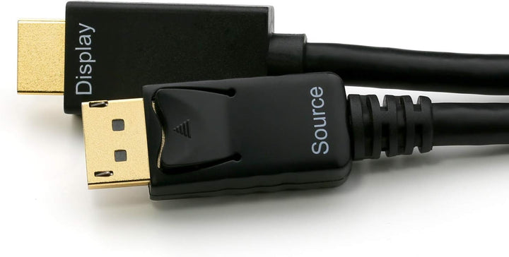 CSL-Computer DisplayPort/HDMI Kabel | 2m | schwarz | HDCP-konform | 4K/60Hz | Ethernet-Kanal 2m schw