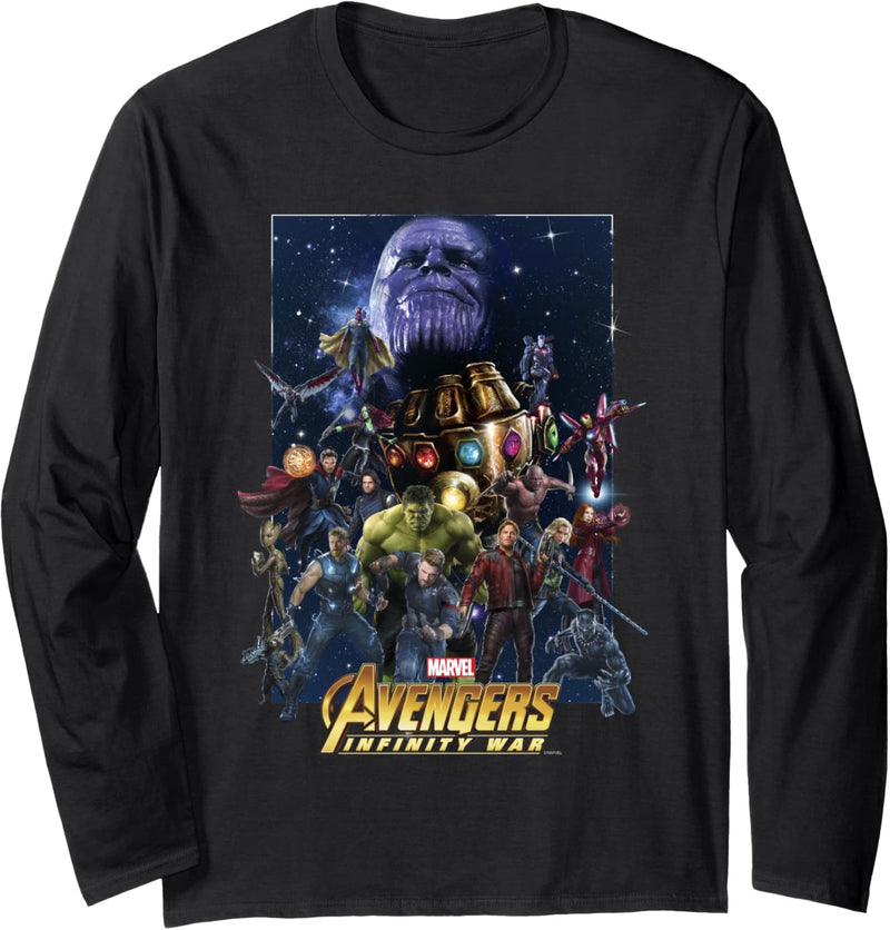 Marvel Avengers Infinity War Team Assemble Langarmshirt