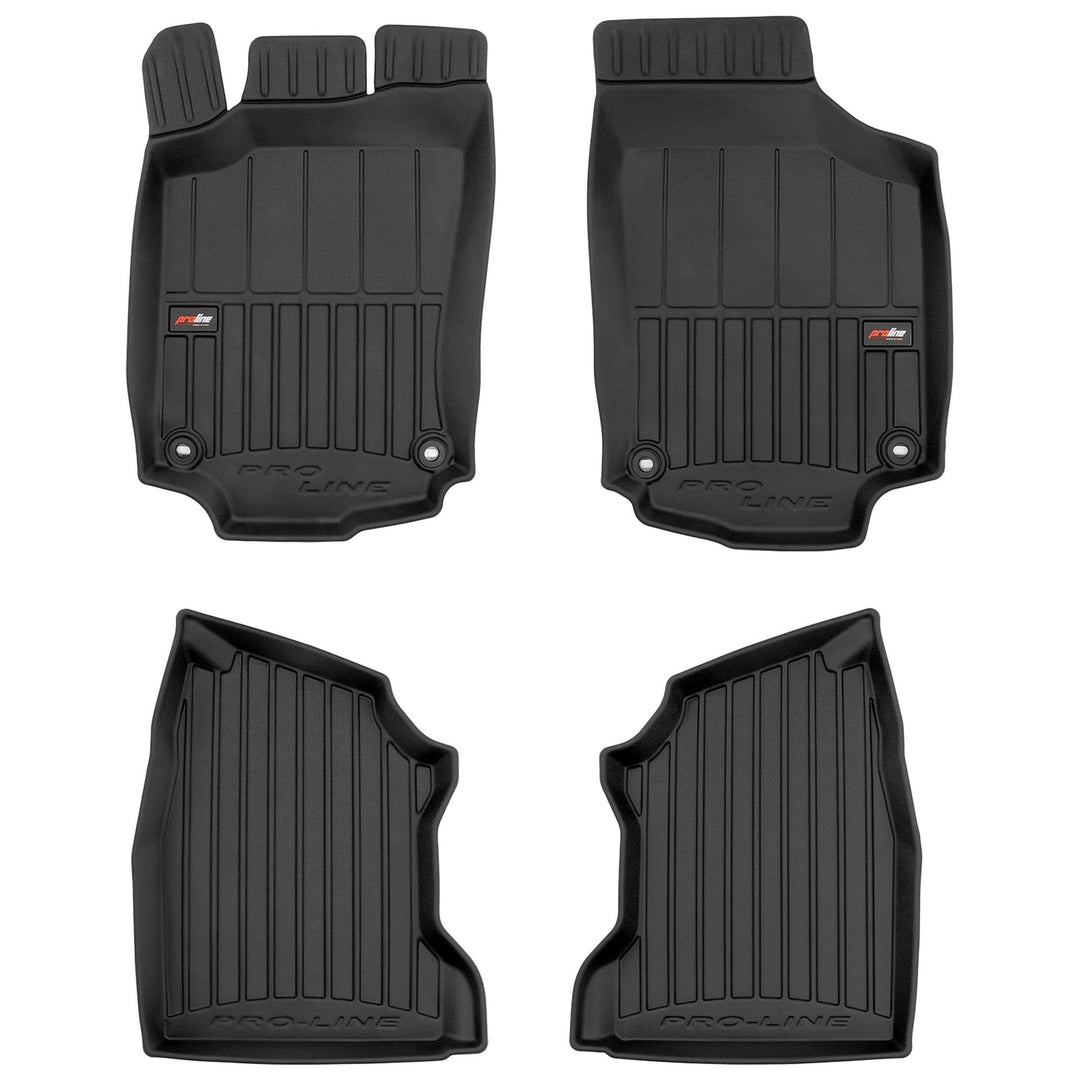 SMK Gummimatten Auto fussmatten Satz für Opel Combo C 2001-2011 Erleben Sie einen neuen Standard des