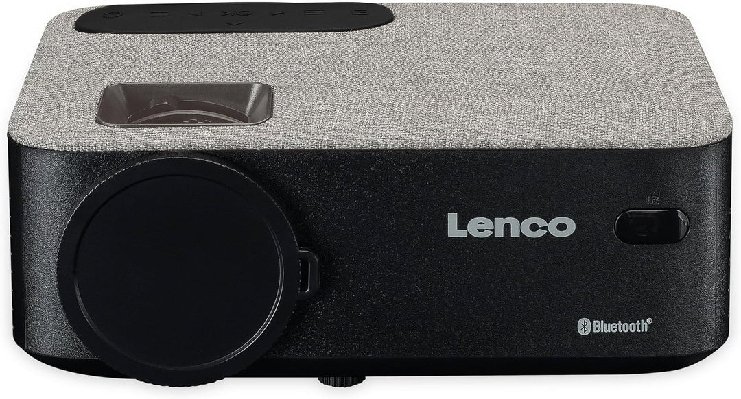 Lenco LPJ-700 Mini Beamer - Bluetooth Beamer - Mini Projektor 4000 Lumen - 30.000 Stunden Lebensdaue