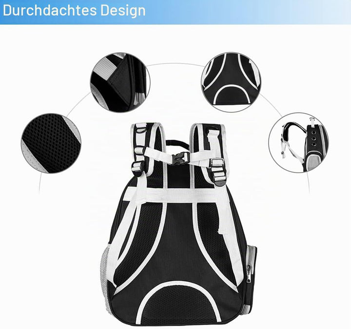BEIKOTT Katzenrucksack Tragetasche, Hunderucksack, Haustier-Bubble-Rucksack für kleine Katzen, Welpe