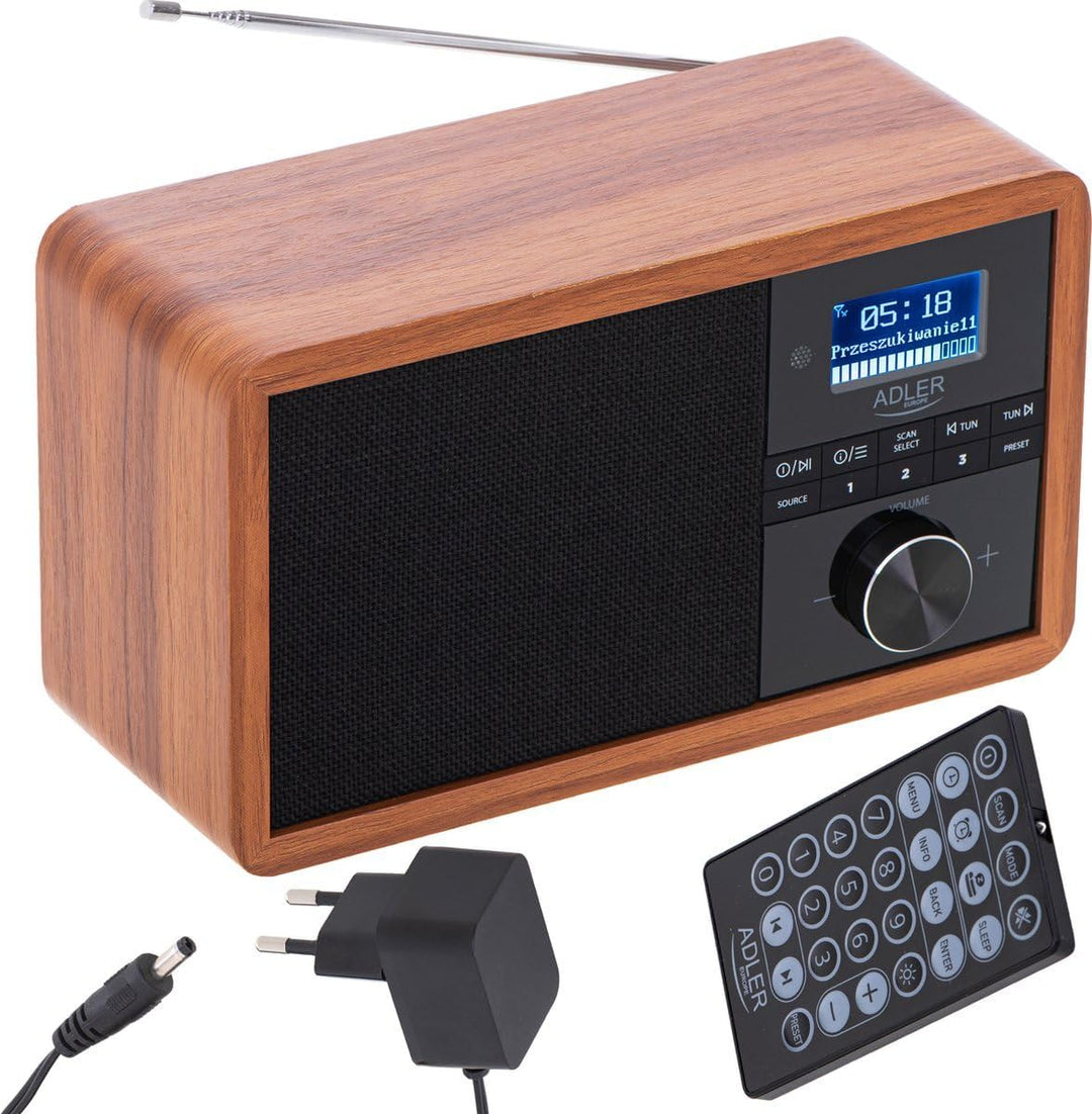Adler AD 1184 DAB-Radio, UKW-Radio, Radio mit Bluetooth, USB