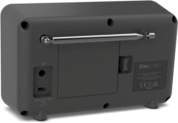Pure DAB+ tragbares DAB+ Radio mit Bluetooth 5.0 (DAB/DAB+ und UKW Radio TFT Farbdisplay 20 Sendersp