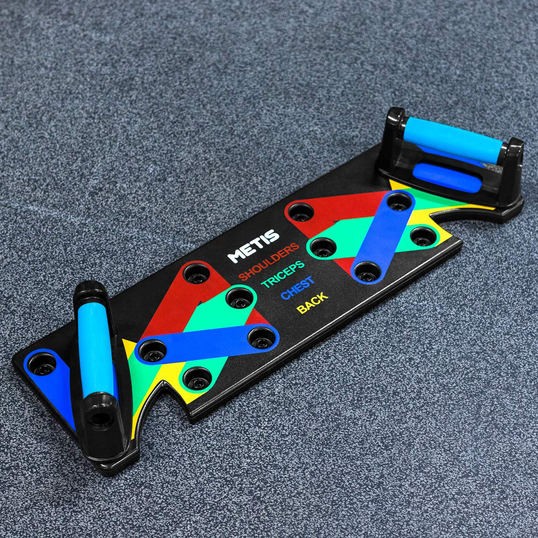 METIS Push Up Board & Push Up Handles - Klappbare Trainingsausrüstung | Training Rack - Indoor Fitne