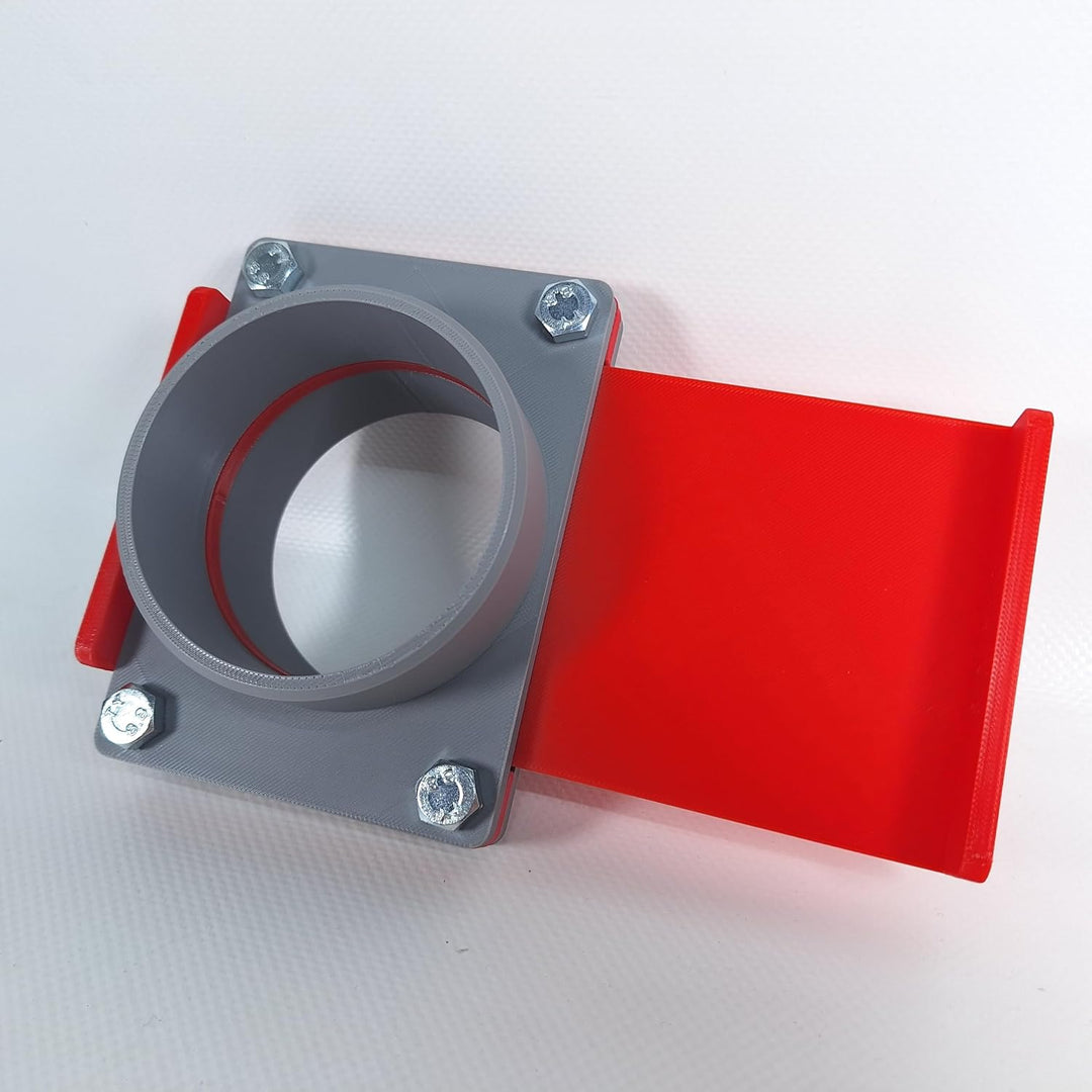 GENERISCH Absperrschieber Absauganlage | 90mm Durchmesser | BlastGate DN90 mit manuellem Sperrschieb