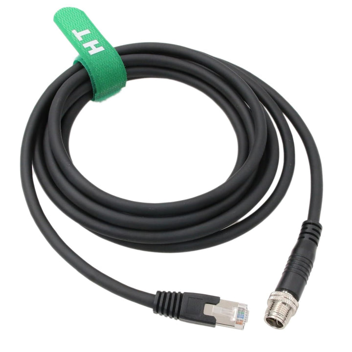 HangTon-Industriekamera, Modell M12, Ethernet-Kabel, 8-polig, X-Codierung auf RJ45 Cat5E für Manufac