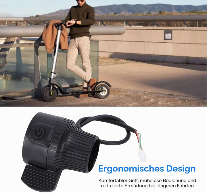 E-Scooter Gashebel für KuKirin G2 G3 G4, Elektroroller Daumengas Beschleuniger Ersatz Hohe Empfindli