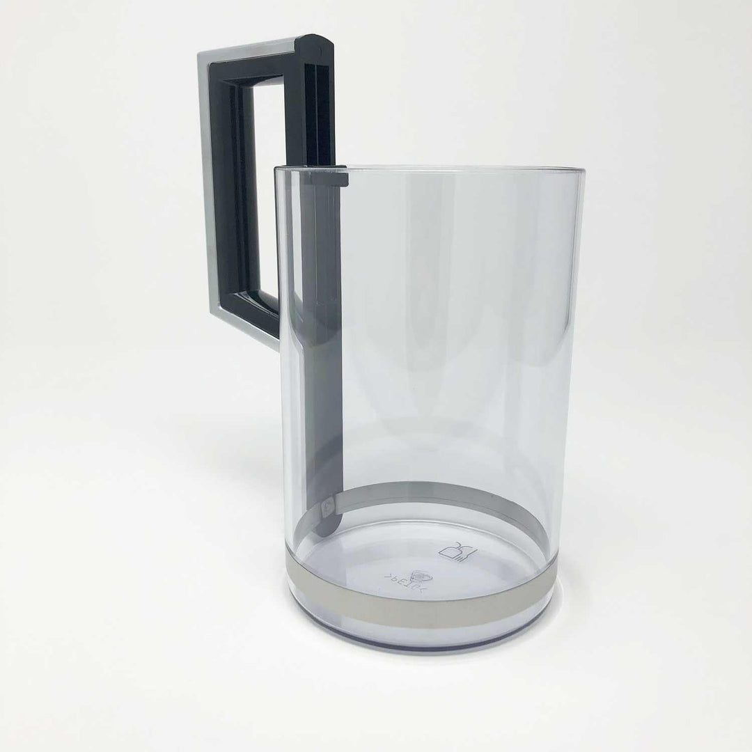UNGROL Milchbehälter für DeLonghi 7313229411, Höhe 15,5 cm, Silber, Zylindrisch, mit Deckel