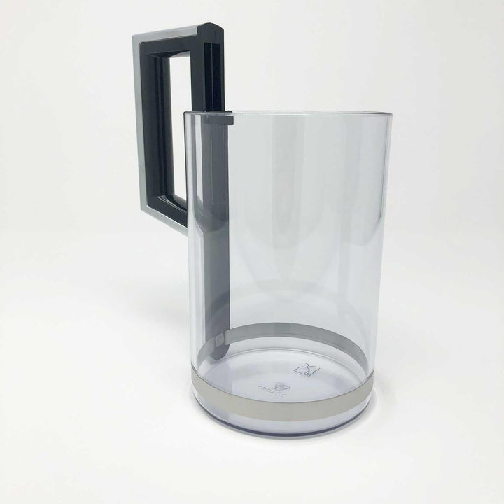 UNGROL Milchbehälter für DeLonghi 7313229411, Höhe 15,5 cm, Silber, Zylindrisch, mit Deckel