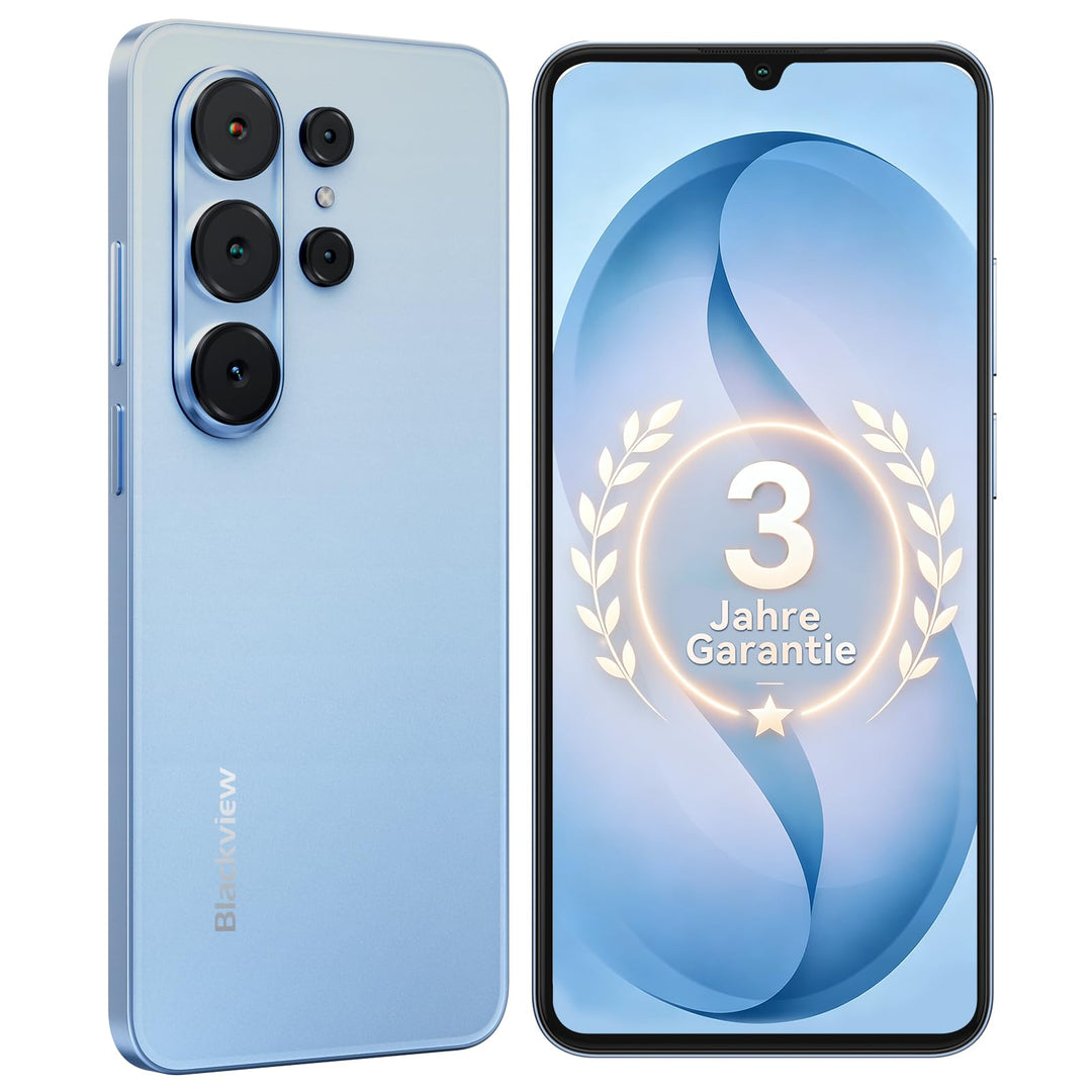 Blackview Wave 10C Smartphone Ohne Vertrag, 6,88" HD+ IPS Android 16 Handy, 16GB+128GB/1TB,32MP+13MP