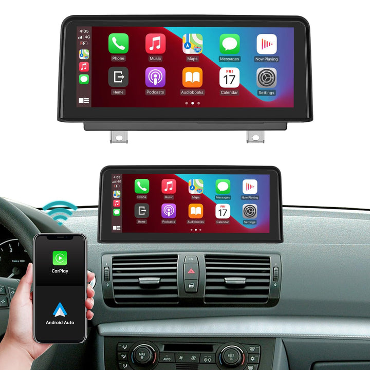 10,25 Zoll Autoradio-Touchscreen für 2004–2008 BMW 1er E81/E82/E87/E88 mit CCC-System, unterstützt A