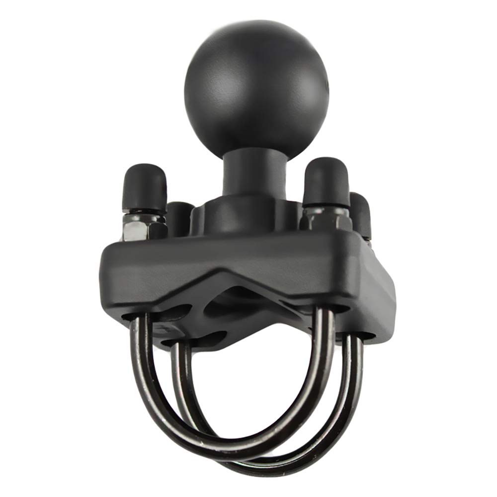 RAM Mounts RAM-235-1U Doppel-U-Bügel aus Edelstahl mit 3.8cm Kugel für Schienen