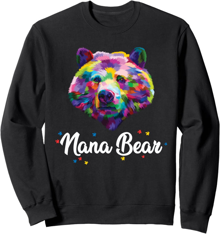 Buntes, süsses, autistisches Enkelkind der stolzen Grosseltern Sweatshirt