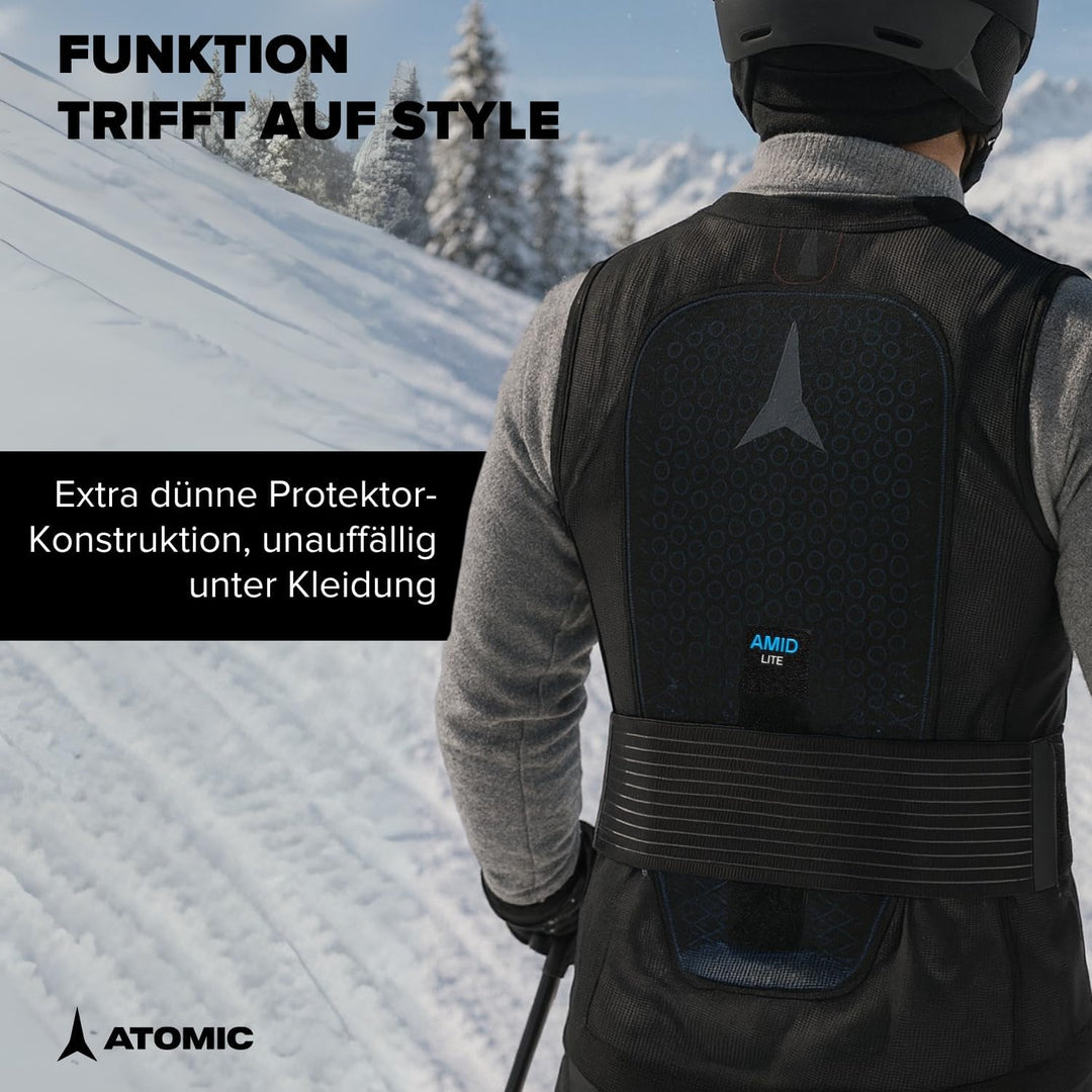 Atomic Live Shield AMID Lite Vest M I Herren-Protektorenweste mit AMID-Technologie für maximalen Sch