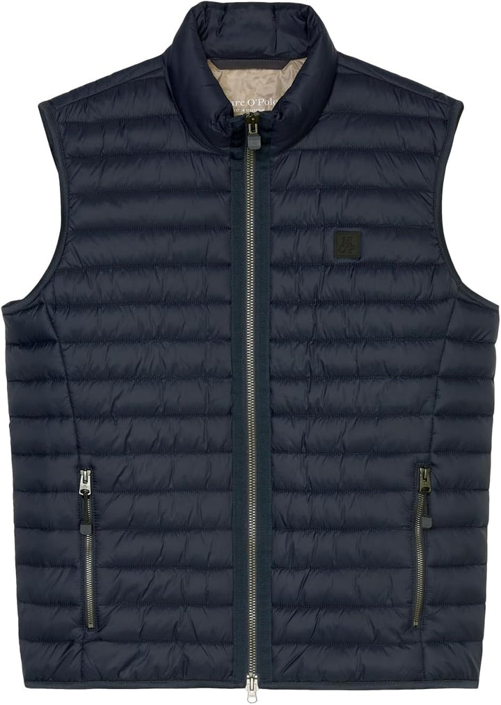 Marc OߴPolo Herren Steppweste Übergangsjacke wasserabweisend, Blau(I)