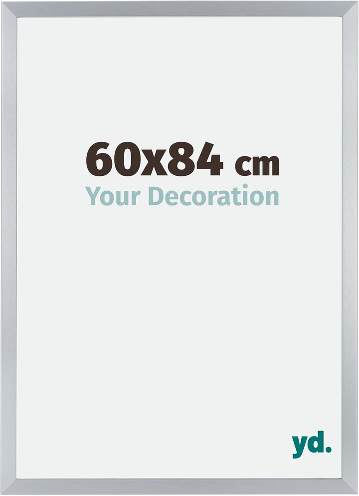 yd. Your Decoration - Bilderrahmen 60,00x84,00 cm - Bilderrahmen aus MDF mit Acrylglas - Antireflex