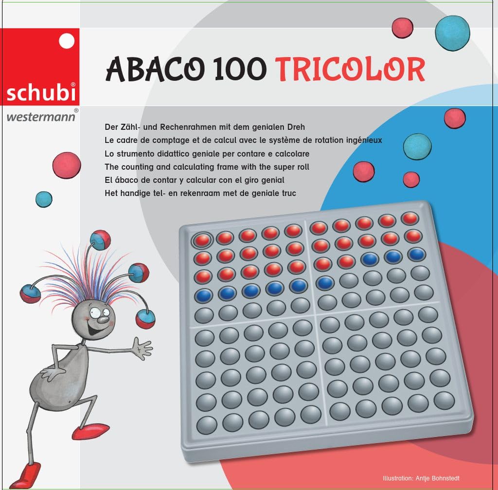 Abaco 100 tricolor: rot-blau, Papeterie