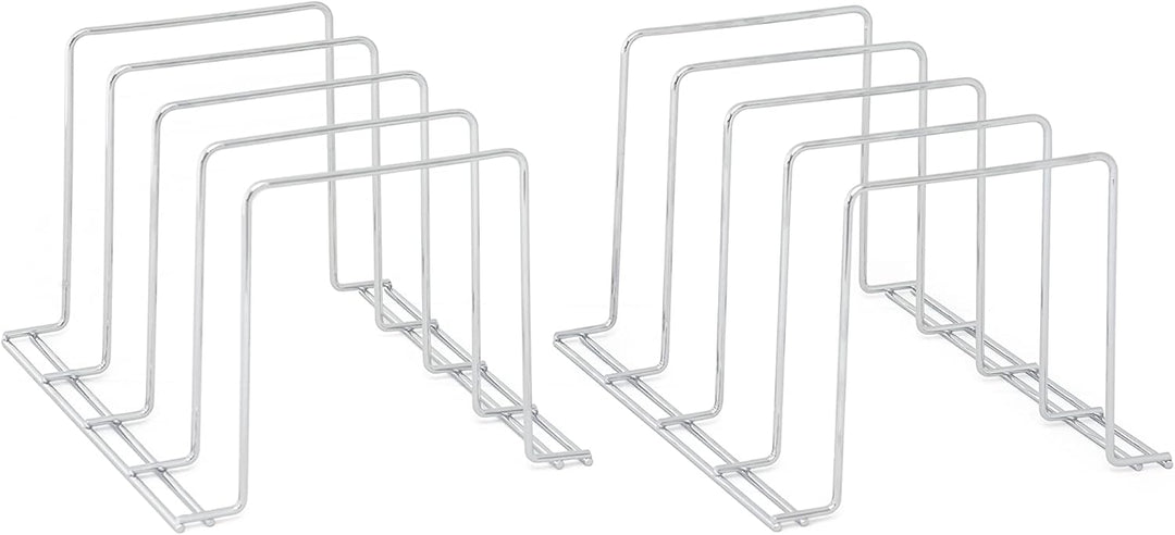 simplywire – Backblech- und Schneidebrett-Gestelle – 2er-Pack – Pfannenaufbewahrung – Küchenschrank-