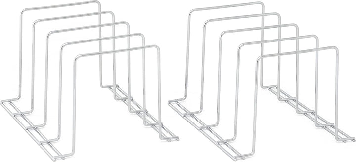 simplywire – Backblech- und Schneidebrett-Gestelle – 2er-Pack – Pfannenaufbewahrung – Küchenschrank-