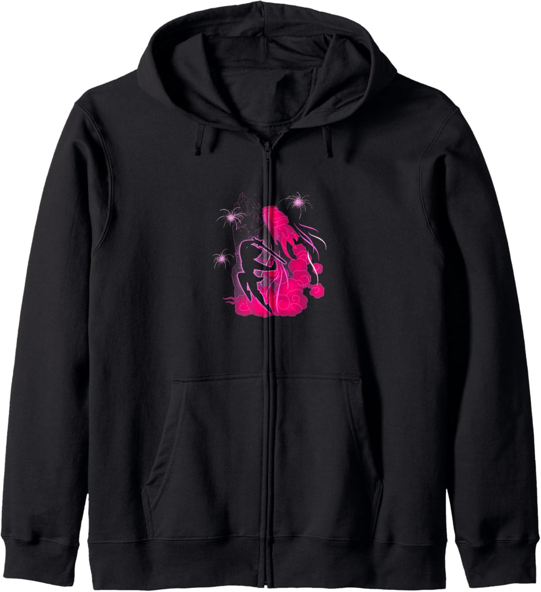 Disney Mulan Firework Glow Silhouette Kapuzenjacke
