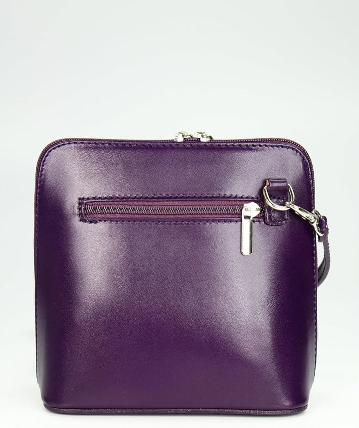Belli italienische Ledertasche Damen Umhängetasche klein Handtasche Schultertasche Abendtasche in li