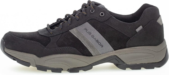 Pius Gabor Herren Sneaker Low,Halbschuhe,Wechselfussbett,zertifiziertes Leder,schnürschuhe,schnürer,