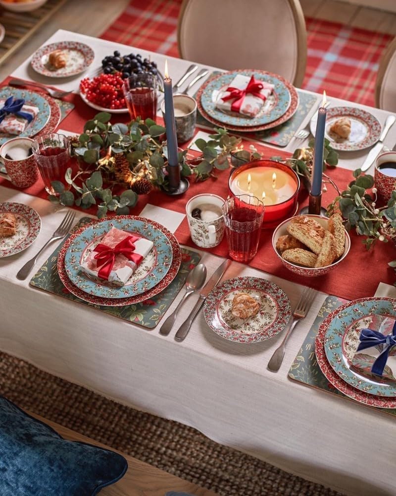 Laura Ashley Stockbridge Collectables Geschenkset 4 Dessertteller 20 cm Porzellan Dessertteller - 20