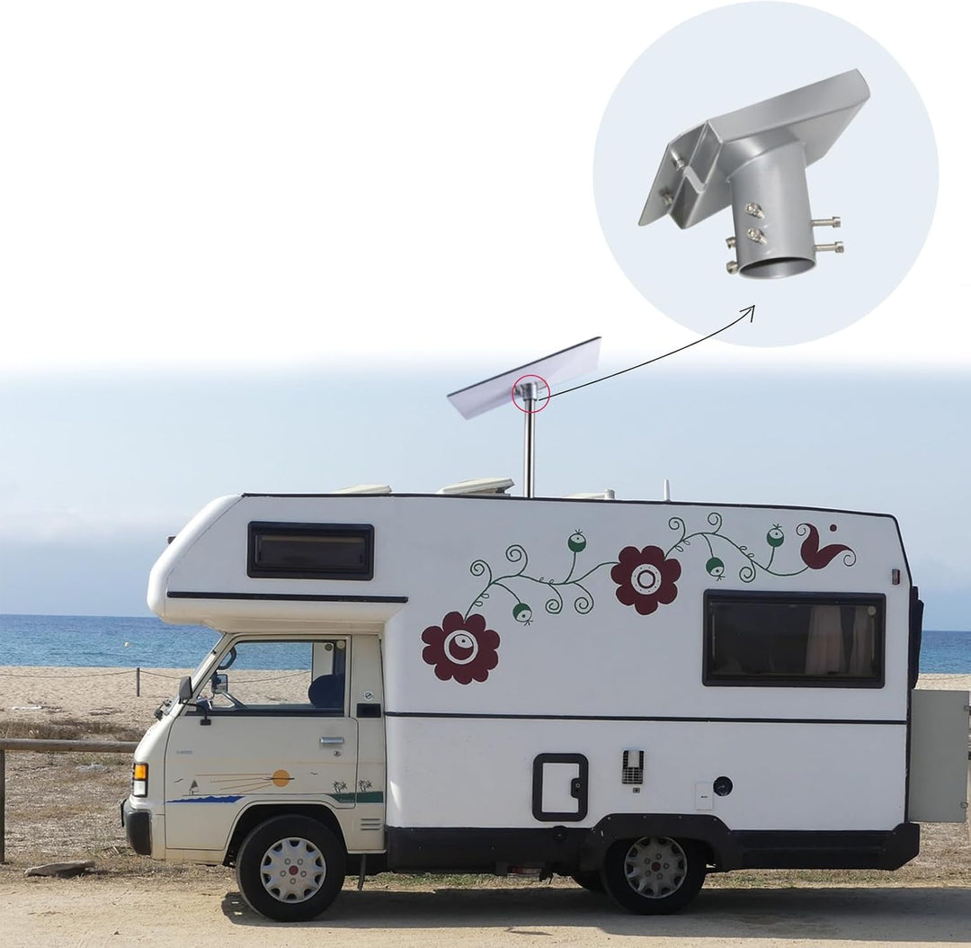Kpemcsx Starlink Gen 3 Rohradapter und Mastmontagesatz für V3 Kickstand Dishy, kompatibel mit Mast