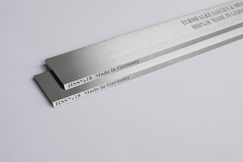 2 Stück Scheppach HMC 3200 Hobelmesser 320mm HSS%18 Wolfram