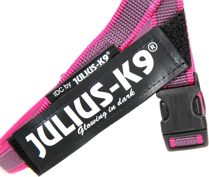 Julius-K9, IDC® Color & Gray® Beltgeschirr pink-grau XS / Mini-Mini, pink-grau XS / Mini-Mini