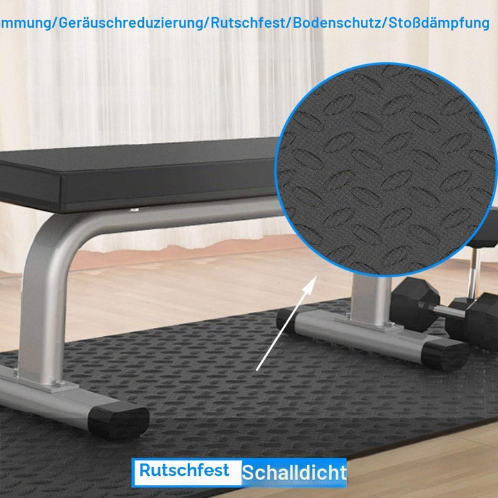 Laufband Schallschutzmatte Bodenschutzmatte Antivibrationsmatte Unterlage Antirutsch Antirutschmatte