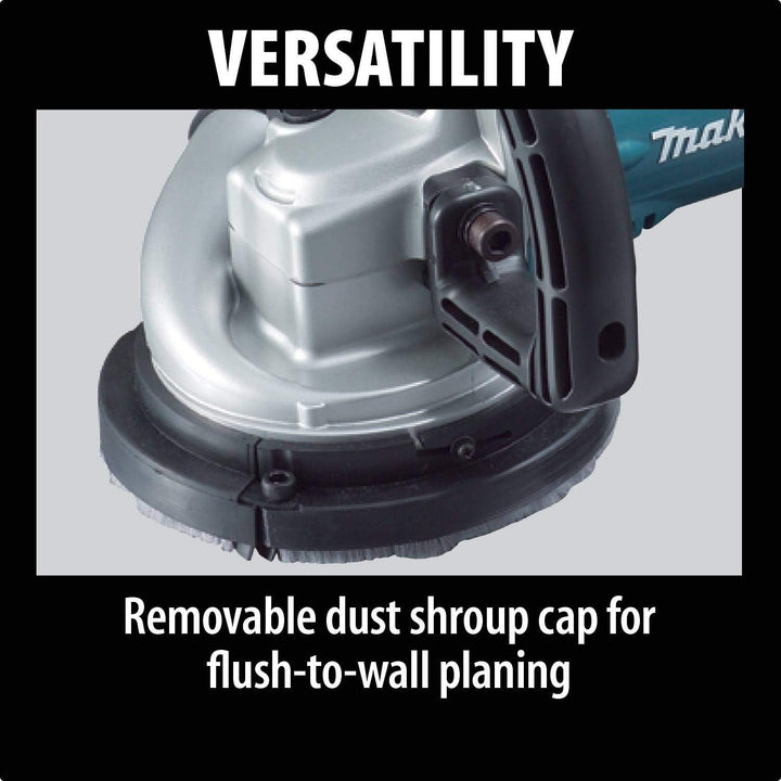 Makita PC5001C Betonschleifer 125 mm Ø, Schwarz, Blau Nur Werkzeug, Nur Werkzeug