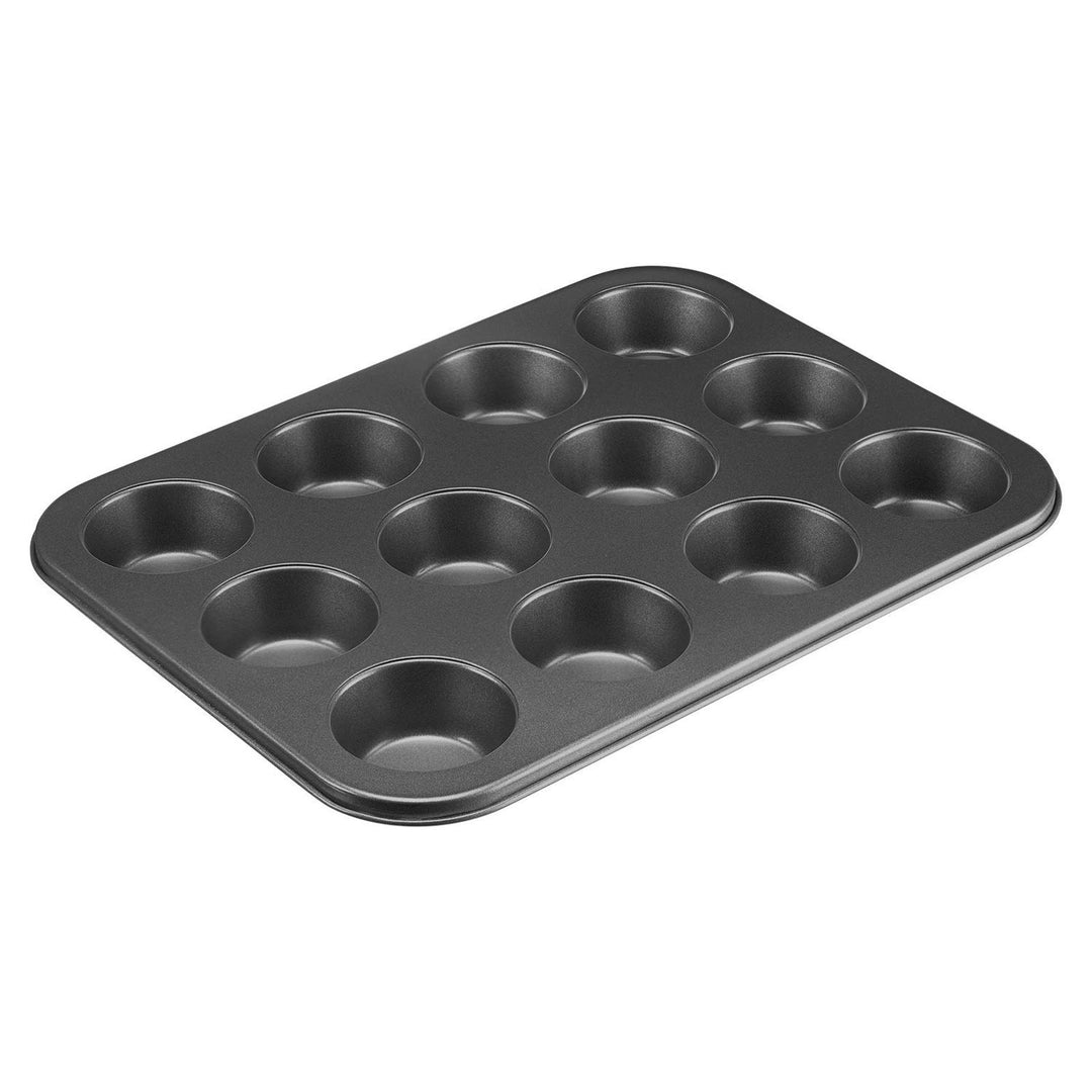 Westmark Muffinbackform, Für 12 Muffins, Antihaftbeschichtung, kaltgewalzter Stahl, Back Meister, An