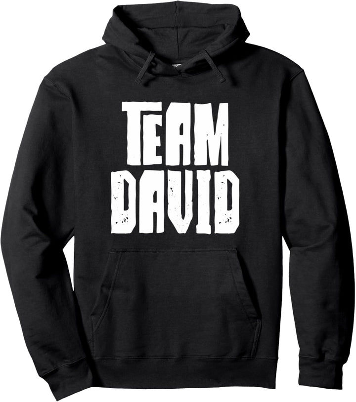 Team David Papa Mama Sohn Ehemann Enkel Sport Gruppenname Pullover Hoodie