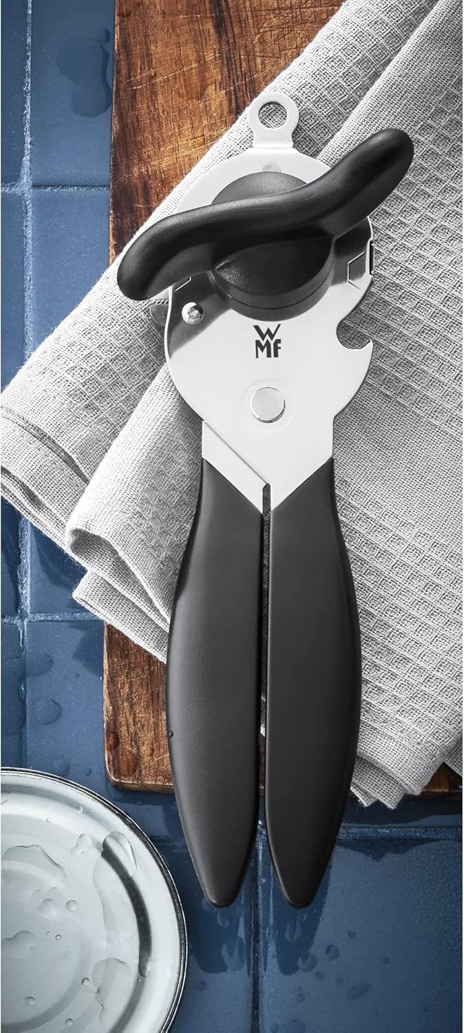 WMF Gourmet Messerschärfer, Keramikscheiben, 2 Stufen, zum Vor- und Nachschleifen, sichere Handhabun