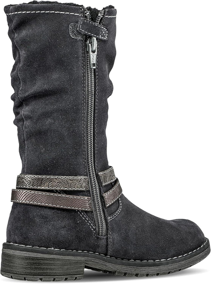 Lurchi Mädchen Lia-tex Hohe Stiefel 31 EU Grau Charcoal 25, 31 EU Grau Charcoal 25
