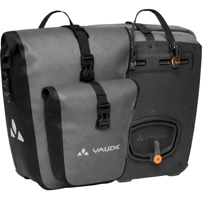 VAUDE Fahrradtaschen für Gepäckträger Aqua Back Plus, 2 x Hinterradtaschen wasserdicht, 51 Liter Vol