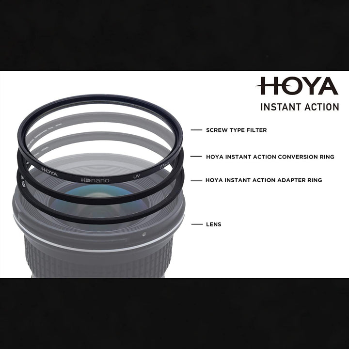 HOYA 67 mm Instant Action Umwandlungsring (IAC67)