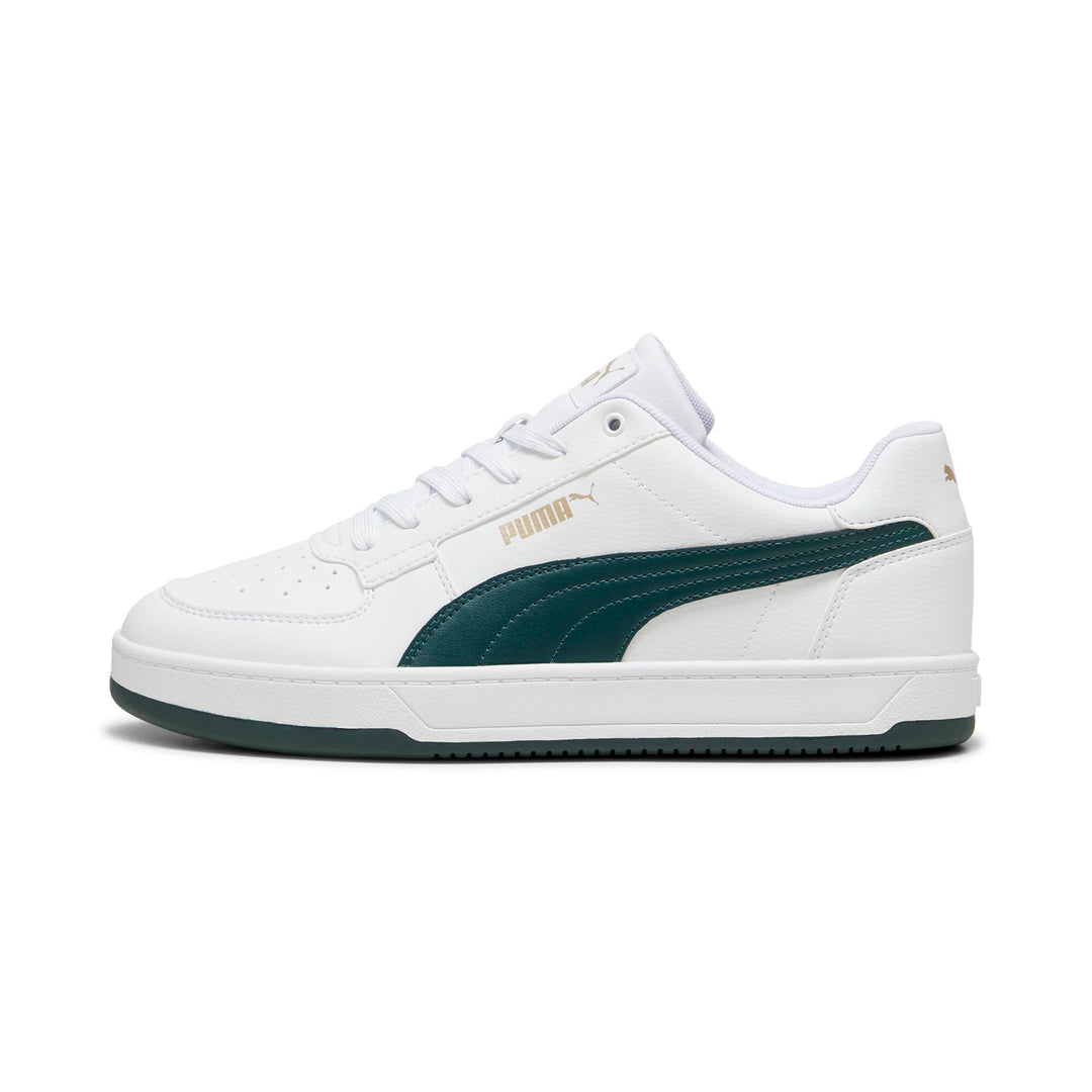 PUMA Herren Caven 2.0 Sneaker 36 EU Puma White Dark Myrtle Puma Gold, 36 EU Puma White Dark Myrtle P
