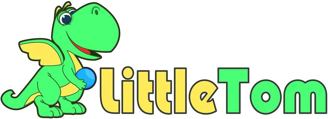 LittleTom 120 Bunte Bälle für Bällebad 5,5cm Babybälle Plastikbälle Baby Spielbälle, 120
