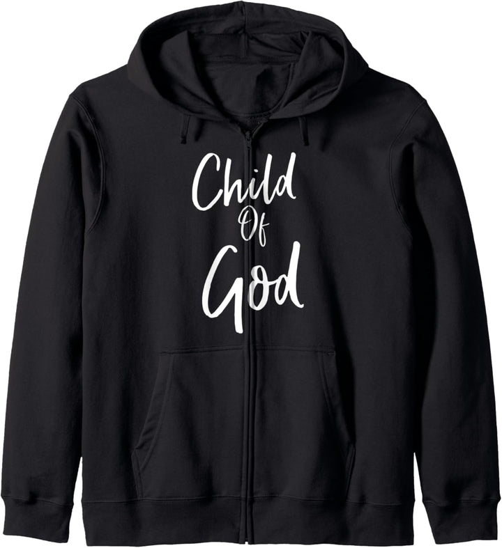 Child Of God Shirt Trust Jesus In The Middle Of Fear Death Kapuzenjacke