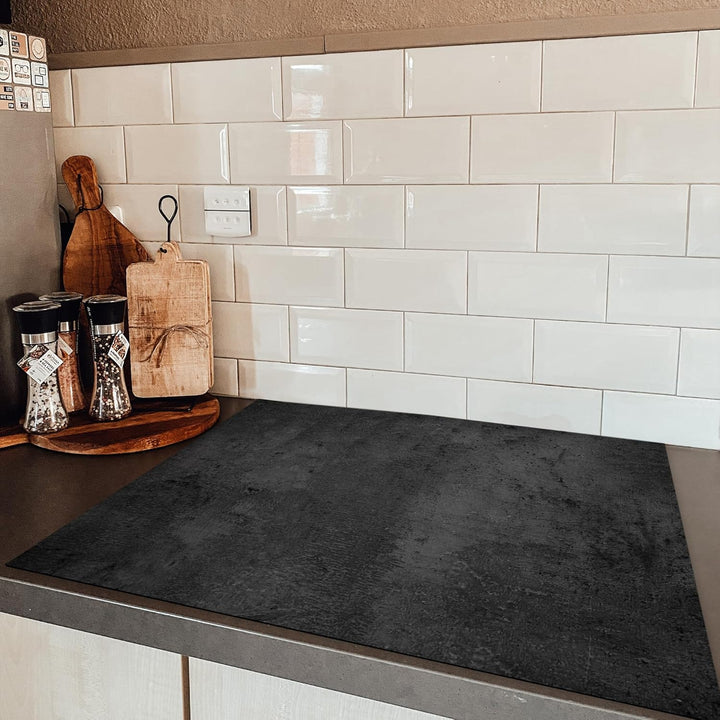 KitchenYeah© Herdabdeckplatte Einteilig Ceranfeld Abdeckplatte für Induktionsschutz Ceranfeldabdecku