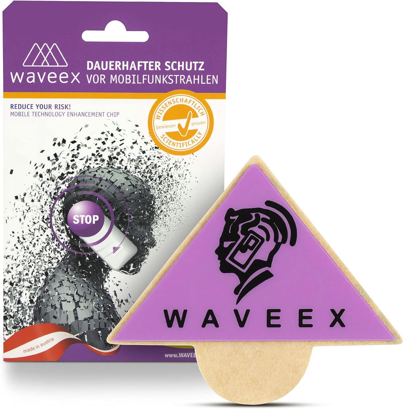 WAVEEX 7 STK. Schutzaufkleber gegen Strahlung – für Handy, Smartphone, Tablet, Laptop, Babyphone, WL