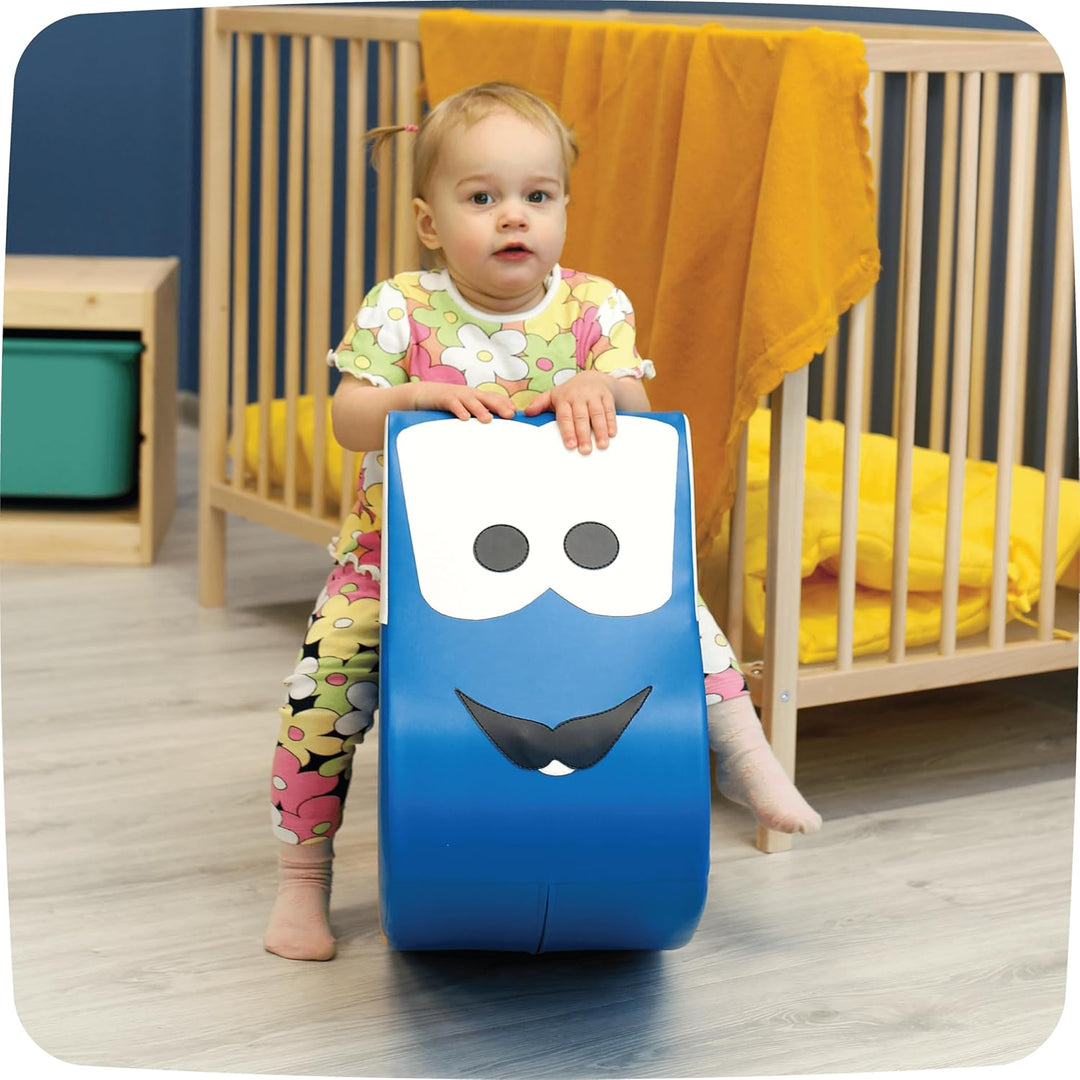IGLU SOFT PLAY Schaukelpferd Kinder Schaukeltier Baby Schaukelspielzeug Spielzeug (Blau), Blau